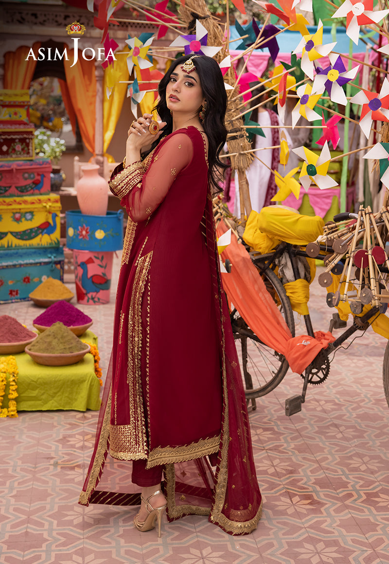 Asim Jofa | Pyaar Diyan Gallan Formals | AJEM-10 - by - Libasekhas UK - Registered Vendor of : Asim Jofa - 100% Original Designer Dresss