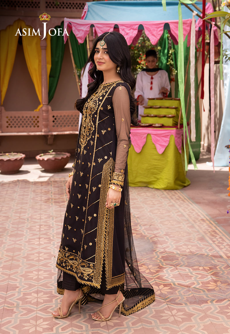 Asim Jofa | Pyaar Diyan Gallan Formals | AJEM-04 - by - Libasekhas UK - Registered Vendor of : Asim Jofa - 100% Original Designer Dresss