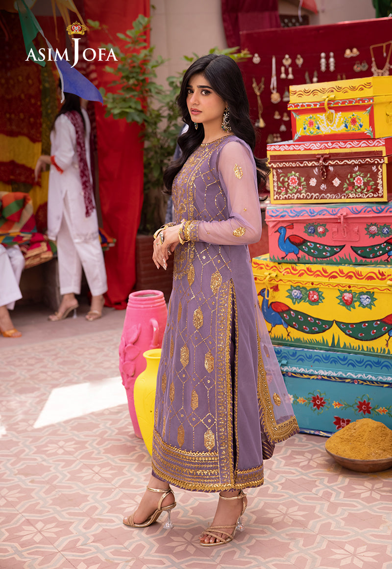 Asim Jofa | Pyaar Diyan Gallan Formals | AJEM-02 - by - Libasekhas UK - Registered Vendor of : Asim Jofa - 100% Original Designer Dresss