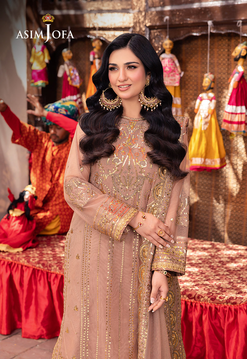 Asim Jofa | Pyaar Diyan Gallan Formals | AJEM-09 - by - Libasekhas UK - Registered Vendor of : Asim Jofa - 100% Original Designer Dresss