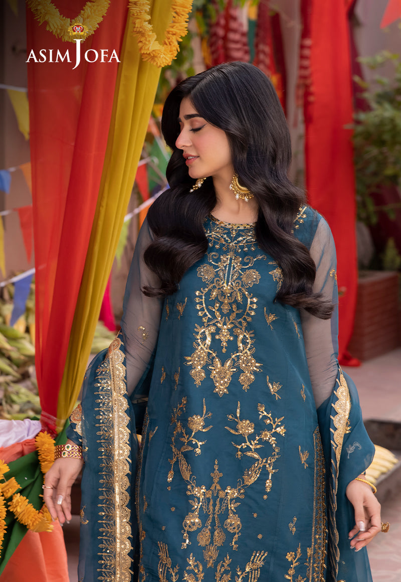 Asim Jofa | Pyaar Diyan Gallan Formals | AJEM-13 - by - Libasekhas UK - Registered Vendor of : Asim Jofa - 100% Original Designer Dresss