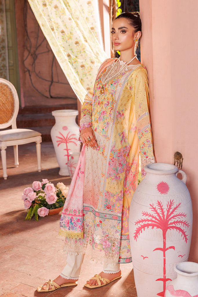 Rajbari | Exclusive Printkari 2024 | 3-B - by - Libasekhas UK - Registered Vendor of : Rajbari - 100% Original Designer Dresss