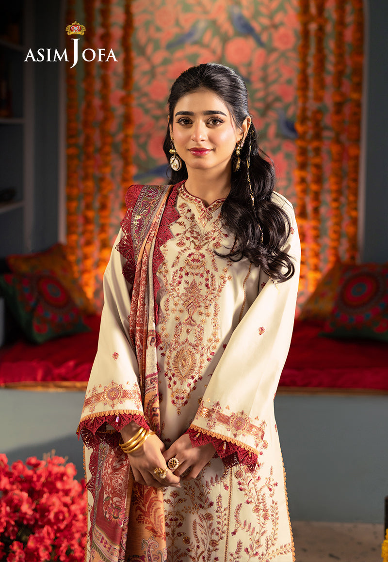 Asim Jofa | Asra Festive Essentials | AJRA-09 - by - Libasekhas UK - Registered Vendor of : Asim Jofa - 100% Original Designer Dresss