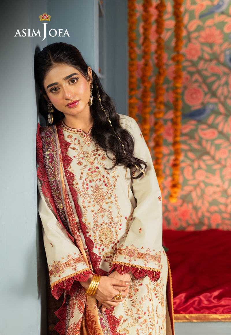 Asim Jofa | Asra Festive Essentials | AJRA-09 - by - Libasekhas UK - Registered Vendor of : Asim Jofa - 100% Original Designer Dresss