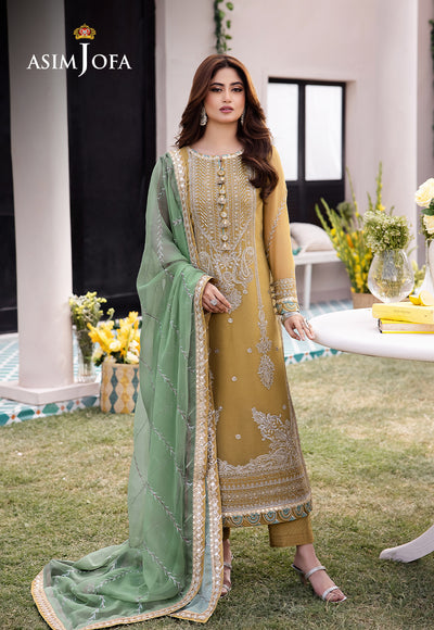 Asim Jofa | Dhanak Rang Collection | AJCF-16 - by - Libasekhas UK - Registered Vendor of : Asim Jofa - 100% Original Designer Dresss