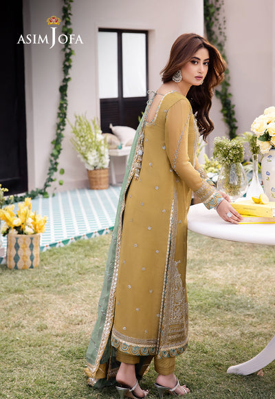 Asim Jofa | Dhanak Rang Collection | AJCF-16 - by - Libasekhas UK - Registered Vendor of : Asim Jofa - 100% Original Designer Dresss