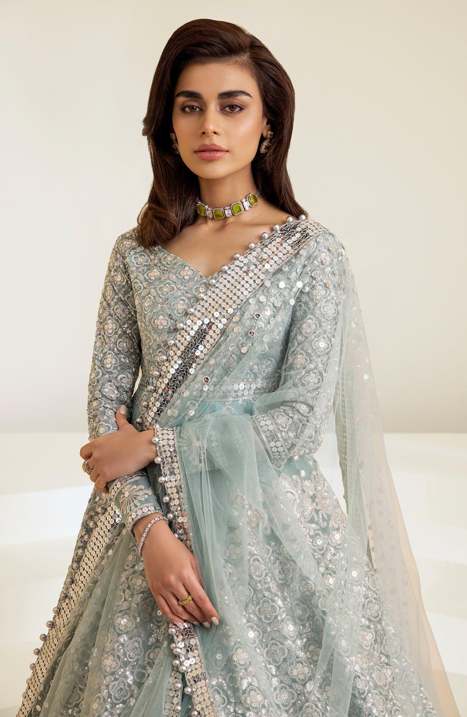 Maryum N Maria | The Brides 23 | Soft Hint (MS23-531) - by - Libasekhas UK - Registered Vendor of : Maryum N Maria - 100% Original Designer Dresss