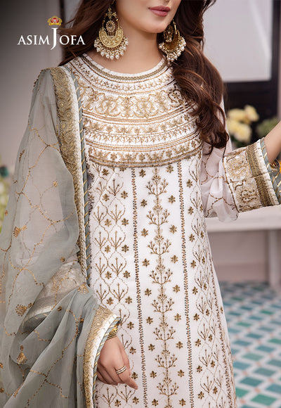Asim Jofa | Dhanak Rang Collection | AJCF-17 - by - Libasekhas UK - Registered Vendor of : Asim Jofa - 100% Original Designer Dresss