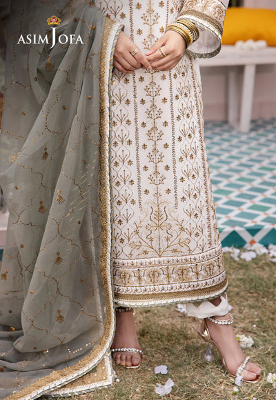 Asim Jofa | Dhanak Rang Collection | AJCF-17 - by - Libasekhas UK - Registered Vendor of : Asim Jofa - 100% Original Designer Dresss
