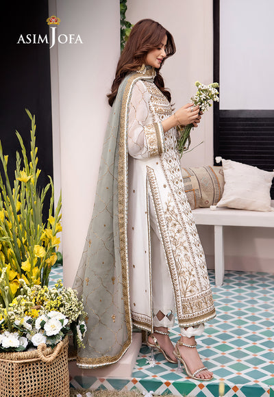 Asim Jofa | Dhanak Rang Collection | AJCF-17 - by - Libasekhas UK - Registered Vendor of : Asim Jofa - 100% Original Designer Dresss