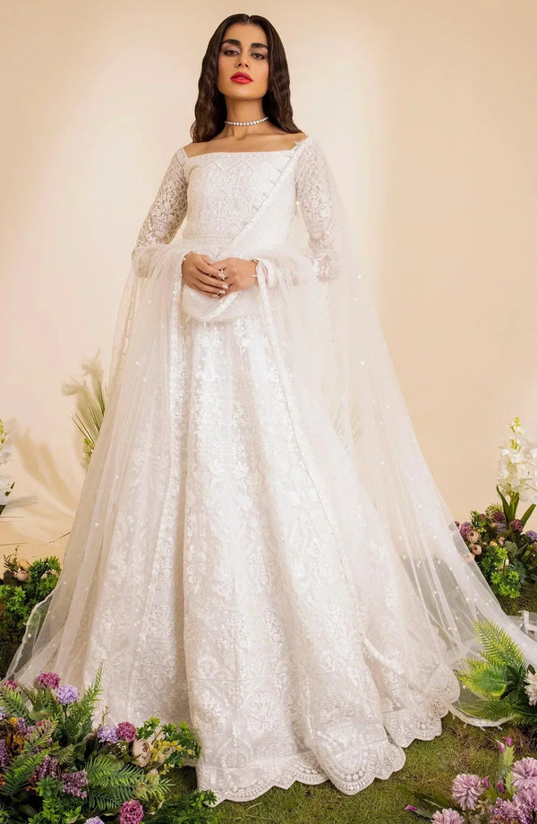 Maryum N Maria | The Brides 23 | Gesso (MS23-533) - by - Libasekhas UK - Registered Vendor of : Maryum N Maria - 100% Original Designer Dresss