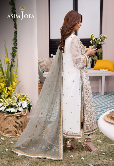 Asim Jofa | Dhanak Rang Collection | AJCF-17 - by - Libasekhas UK - Registered Vendor of : Asim Jofa - 100% Original Designer Dresss