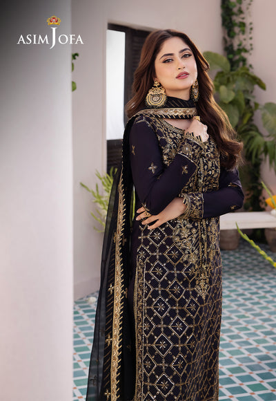 Asim Jofa | Dhanak Rang Collection | AJCF-04 - by - Libasekhas UK - Registered Vendor of : Asim Jofa - 100% Original Designer Dresss
