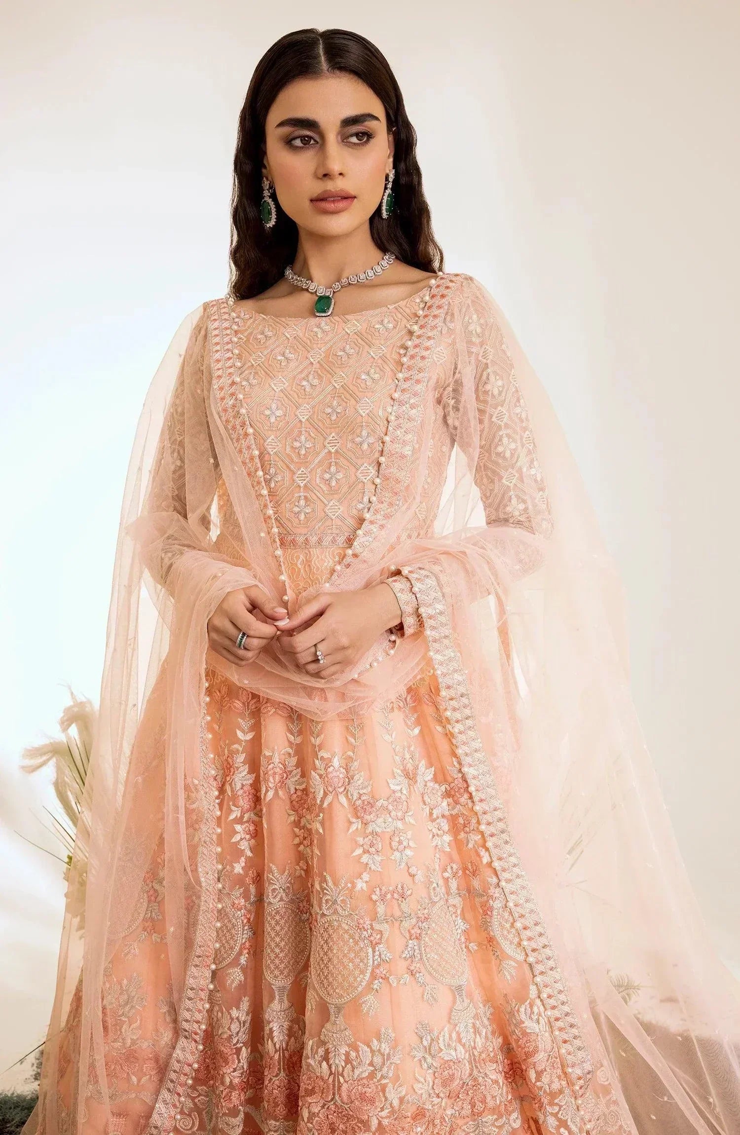 Maryum N Maria | The Brides 23 | Sushi Kiss (MS23-532) - by - Libasekhas UK - Registered Vendor of : Maryum N Maria - 100% Original Designer Dresss