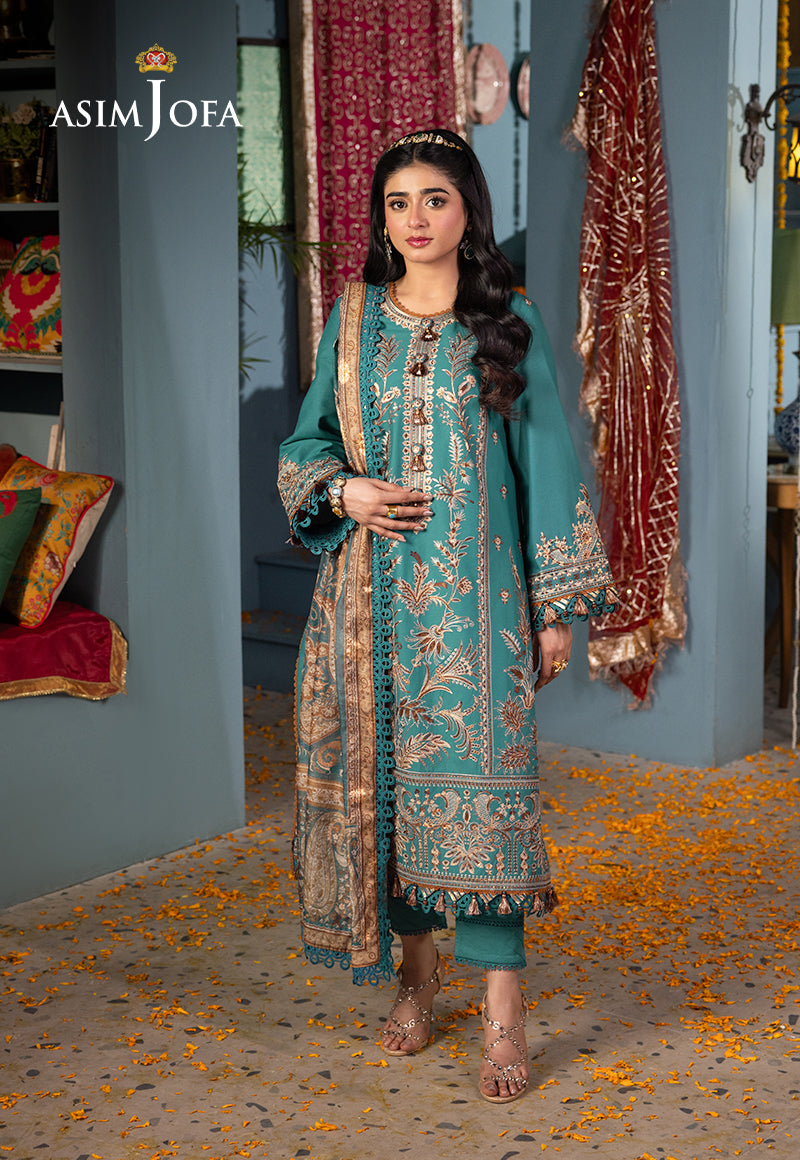 Asim Jofa | Asra Festive Essentials | AJRA-10 - by - Libasekhas UK - Registered Vendor of : Asim Jofa - 100% Original Designer Dresss