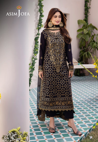 Asim Jofa | Dhanak Rang Collection | AJCF-04 - by - Libasekhas UK - Registered Vendor of : Asim Jofa - 100% Original Designer Dresss