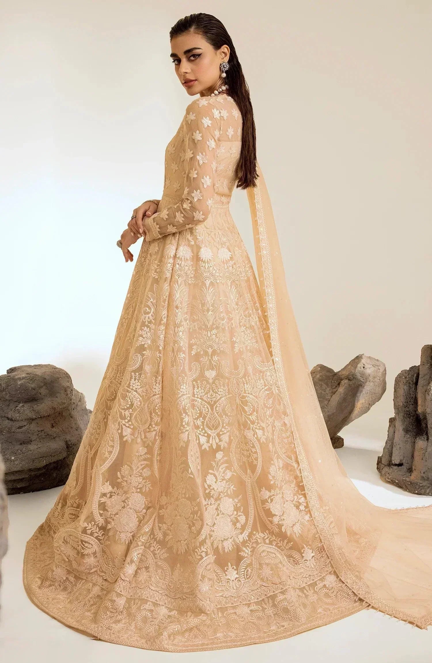 Maryum N Maria | The Brides 23 | Dazzle LighT (MS23-539) - by - Libasekhas UK - Registered Vendor of : Maryum N Maria - 100% Original Designer Dresss