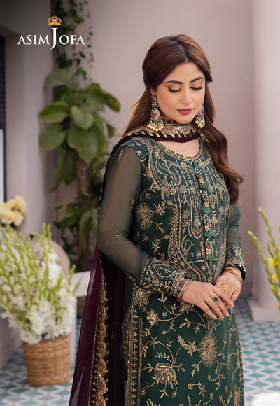 Asim Jofa | Dhanak Rang Collection | AJCF-10 - by - Libasekhas UK - Registered Vendor of : Asim Jofa - 100% Original Designer Dresss
