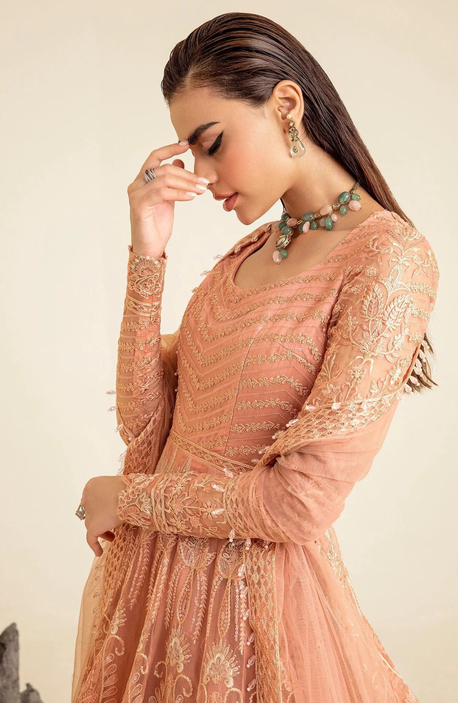 Maryum N Maria | The Brides 23 | Wham (MS23-536) - by - Libasekhas UK - Registered Vendor of : Maryum N Maria - 100% Original Designer Dresss