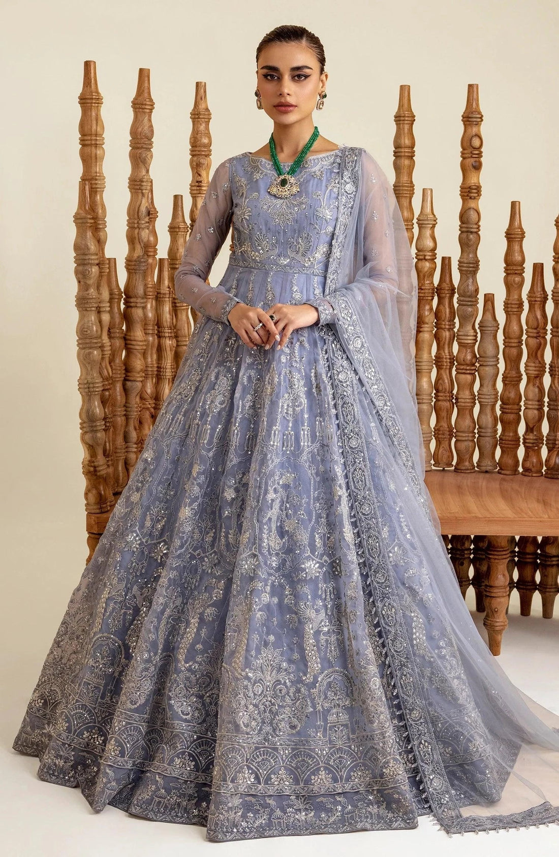 Maryum N Maria | The Brides 23 | Moons Reflection (MS23-540) - by - Libasekhas UK - Registered Vendor of : Maryum N Maria - 100% Original Designer Dresss