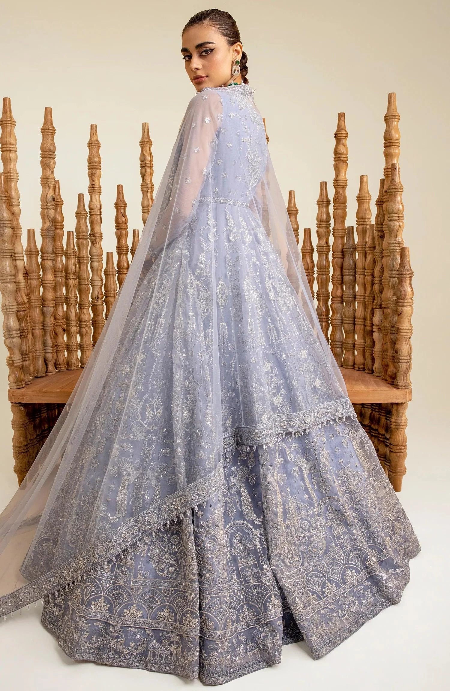 Maryum N Maria | The Brides 23 | Moons Reflection (MS23-540) - by - Libasekhas UK - Registered Vendor of : Maryum N Maria - 100% Original Designer Dresss