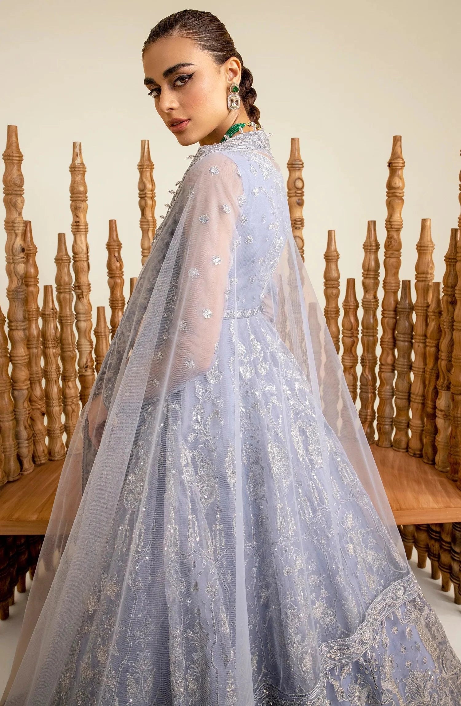 Maryum N Maria | The Brides 23 | Moons Reflection (MS23-540) - by - Libasekhas UK - Registered Vendor of : Maryum N Maria - 100% Original Designer Dresss