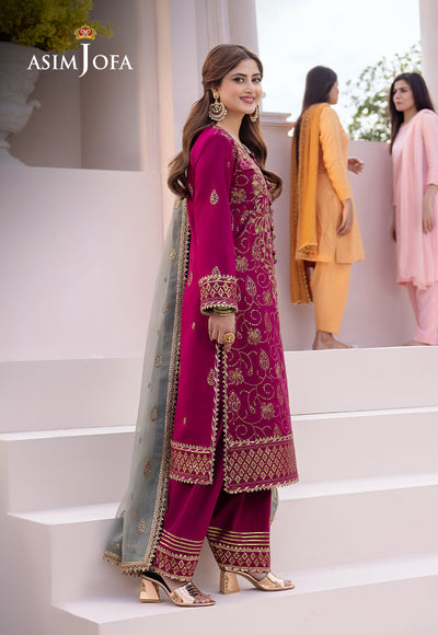 Asim Jofa | Dhanak Rang Collection | AJCF-12 - by - Libasekhas UK - Registered Vendor of : Asim Jofa - 100% Original Designer Dresss