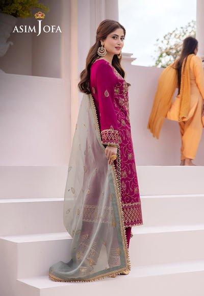 Asim Jofa | Dhanak Rang Collection | AJCF-12 - by - Libasekhas UK - Registered Vendor of : Asim Jofa - 100% Original Designer Dresss