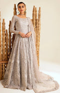 Maryum N Maria | The Brides 23 | Silver Thorn (MS23-535) - by - Libasekhas UK - Registered Vendor of : Maryum N Maria - 100% Original Designer Dresss
