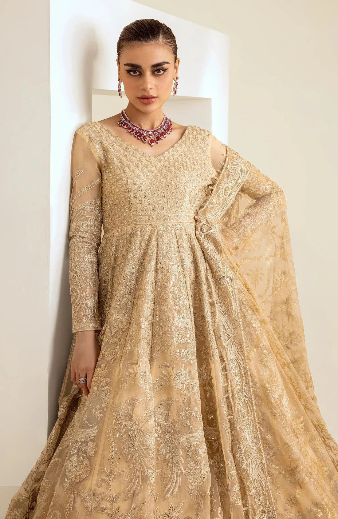Maryum N Maria | The Brides 23 | Omega (MS23-537) - by - Libasekhas UK - Registered Vendor of : Maryum N Maria - 100% Original Designer Dresss