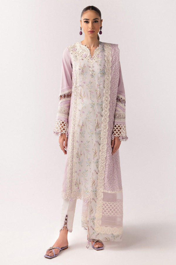 Qalamkar | Basic Pret 25 | KT-06 Zarina - by - Libasekhas UK - Registered Vendor of : Qalamkar - 100% Original Designer Dresss