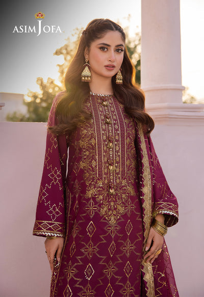 Asim Jofa | Dhanak Rang Collection | AJCF-05 - by - Libasekhas UK - Registered Vendor of : Asim Jofa - 100% Original Designer Dresss