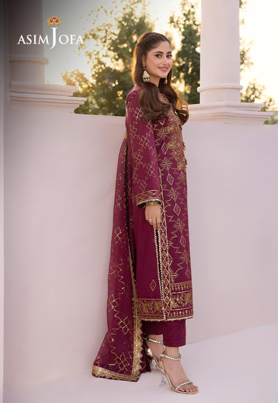 Asim Jofa | Dhanak Rang Collection | AJCF-05 - by - Libasekhas UK - Registered Vendor of : Asim Jofa - 100% Original Designer Dresss