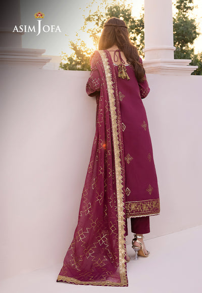 Asim Jofa | Dhanak Rang Collection | AJCF-05 - by - Libasekhas UK - Registered Vendor of : Asim Jofa - 100% Original Designer Dresss