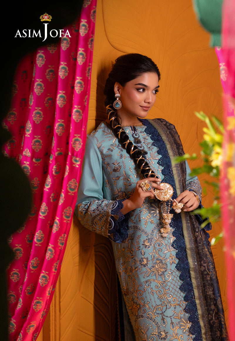 Asim Jofa | Asra Festive Essentials | AJRA-12 - by - Libasekhas UK - Registered Vendor of : Asim Jofa - 100% Original Designer Dresss