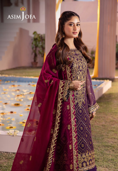 Asim Jofa | Dhanak Rang Collection | AJCF-02 - by - Libasekhas UK - Registered Vendor of : Asim Jofa - 100% Original Designer Dresss