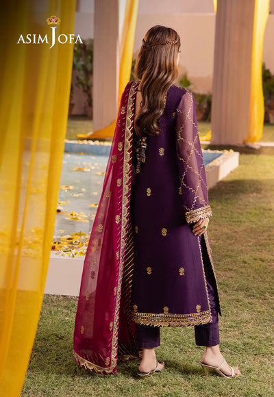 Asim Jofa | Dhanak Rang Collection | AJCF-02 - by - Libasekhas UK - Registered Vendor of : Asim Jofa - 100% Original Designer Dresss