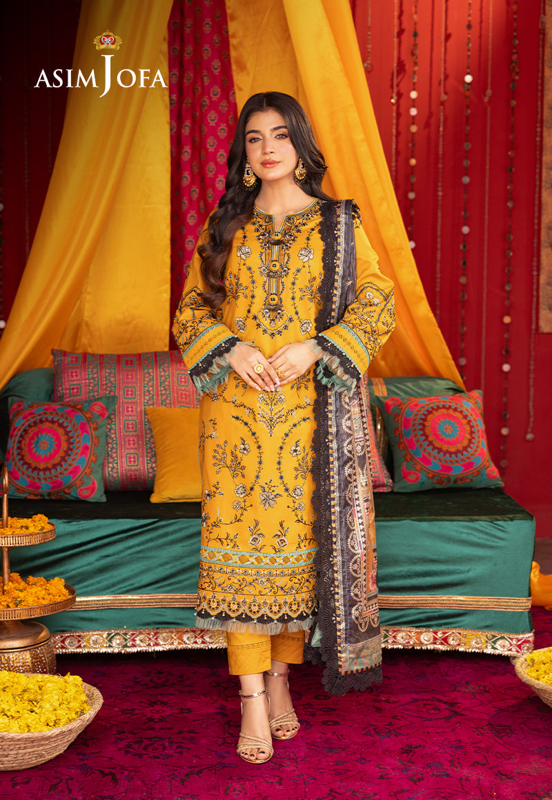 Asim Jofa | Asra Festive Essentials | AJRA-07 - by - Libasekhas UK - Registered Vendor of : Asim Jofa - 100% Original Designer Dresss