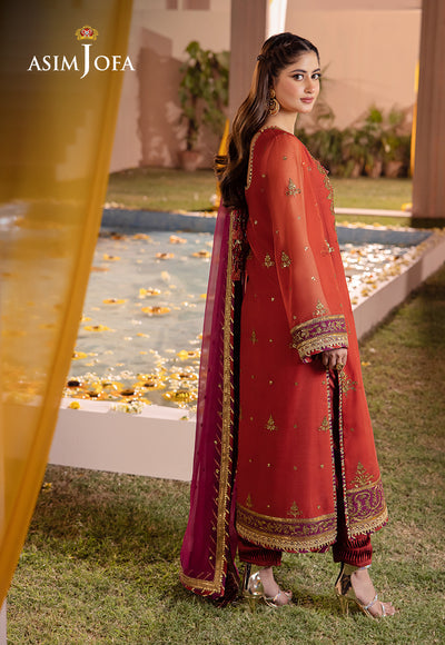 Asim Jofa | Dhanak Rang Collection | AJCF-24 - by - Libasekhas UK - Registered Vendor of : Asim Jofa - 100% Original Designer Dresss