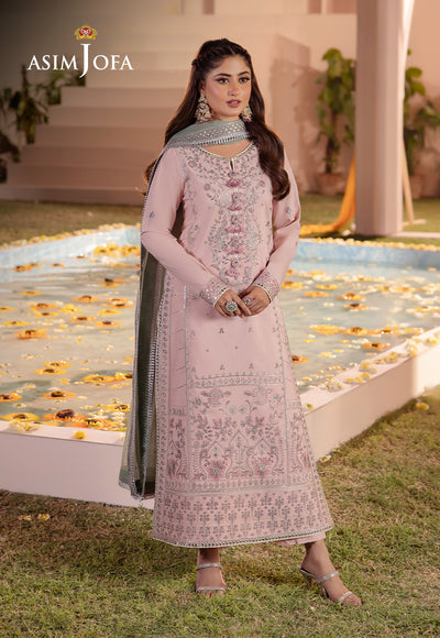 Asim Jofa | Dhanak Rang Collection | AJCF-14 - by - Libasekhas UK - Registered Vendor of : Asim Jofa - 100% Original Designer Dresss