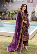 Asim Jofa | Dhanak Rang Collection | AJCF-08 - by - Libasekhas UK - Registered Vendor of : Asim Jofa - 100% Original Designer Dresss