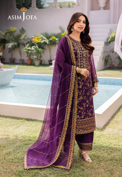 Asim Jofa | Dhanak Rang Collection | AJCF-08 - by - Libasekhas UK - Registered Vendor of : Asim Jofa - 100% Original Designer Dresss