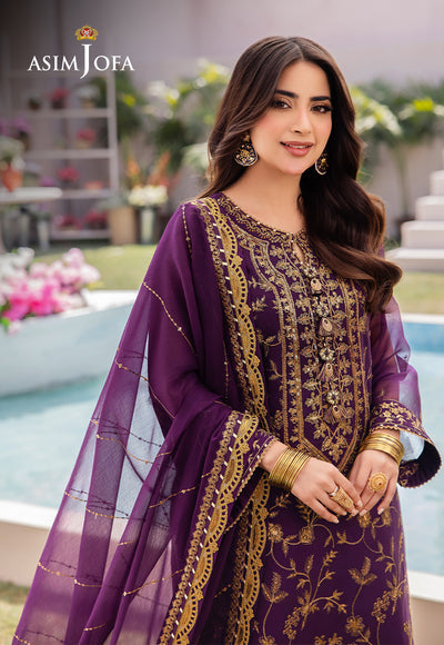 Asim Jofa | Dhanak Rang Collection | AJCF-08 - by - Libasekhas UK - Registered Vendor of : Asim Jofa - 100% Original Designer Dresss