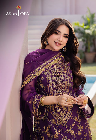 Asim Jofa | Dhanak Rang Collection | AJCF-08 - by - Libasekhas UK - Registered Vendor of : Asim Jofa - 100% Original Designer Dresss