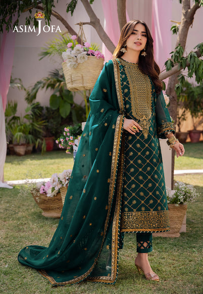 Asim Jofa | Dhanak Rang Collection | AJCF-03 - by - Libasekhas UK - Registered Vendor of : Asim Jofa - 100% Original Designer Dresss