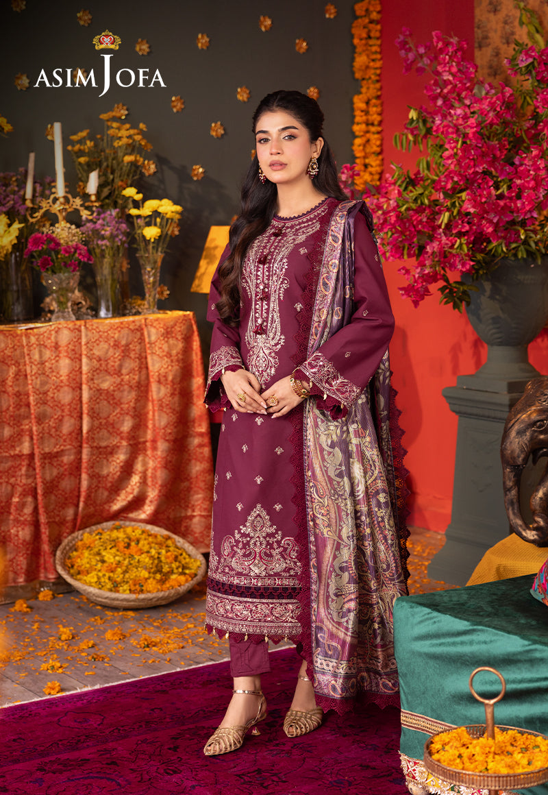 Asim Jofa | Asra Festive Essentials | AJRA-08 - by - Libasekhas UK - Registered Vendor of : Asim Jofa - 100% Original Designer Dresss