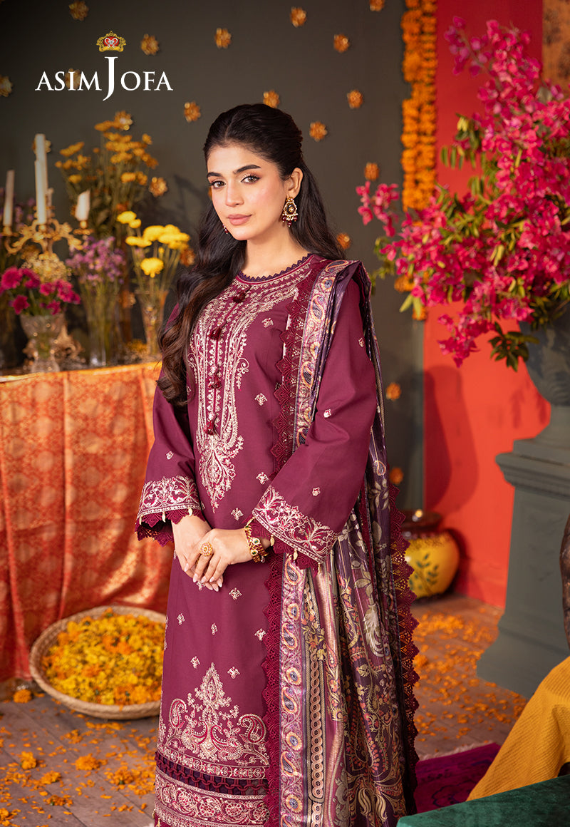 Asim Jofa | Asra Festive Essentials | AJRA-08 - by - Libasekhas UK - Registered Vendor of : Asim Jofa - 100% Original Designer Dresss