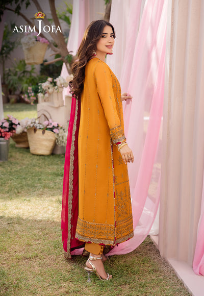 Asim Jofa | Dhanak Rang Collection | AJCF-25 - by - Libasekhas UK - Registered Vendor of : Asim Jofa - 100% Original Designer Dresss