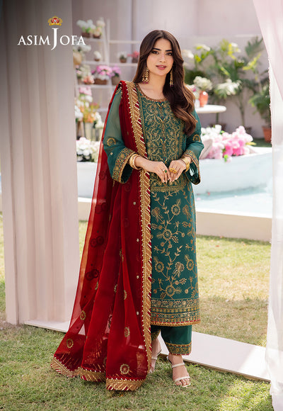 Asim Jofa | Dhanak Rang Collection | AJCF-11 - by - Libasekhas UK - Registered Vendor of : Asim Jofa - 100% Original Designer Dresss