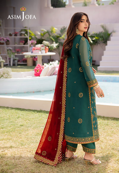 Asim Jofa | Dhanak Rang Collection | AJCF-11 - by - Libasekhas UK - Registered Vendor of : Asim Jofa - 100% Original Designer Dresss